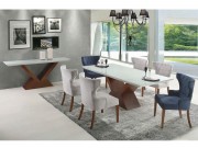 Conjunto Mesa de Jantar Florença Salvatore com 06 Cadeiras 1.80 x 1.00 Retangular